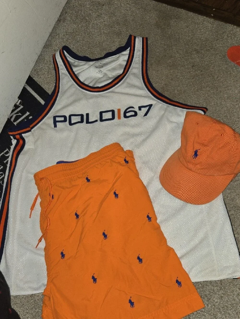 Polo All Over Swim Trunks